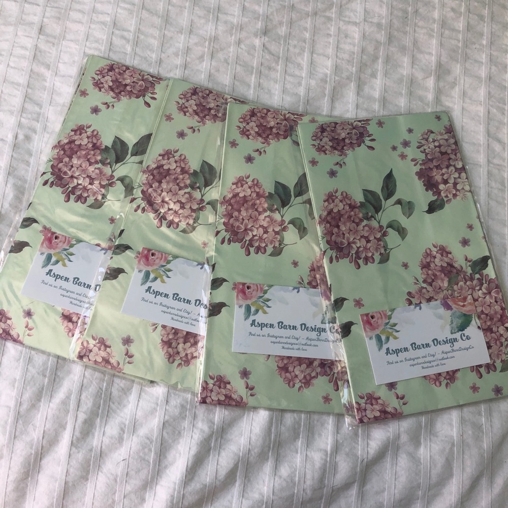 Floral Paper Bags